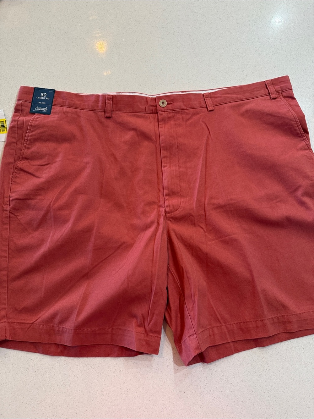 Roundtree & York Men’s Classic Fit Big Men Short Size 50 NWT